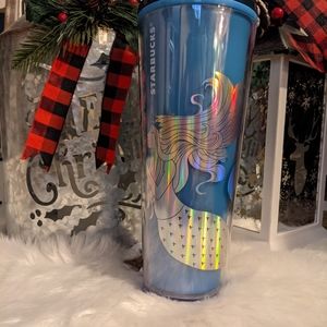 Venti Starbucks Holiday 2021 Cold Cup Color Changing Mermaid